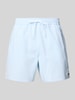Lacoste Zwembroek met elastische band Bleu