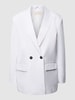 REVIEW Blazer mit Reverskragen Weiß