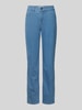 Angels Straight Leg Jeans im 5-Pocket-Design Modell 'Dolly' Hellblau