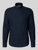 Casual Friday Regular fit vrijetijdsoverhemd met button-downkraag, model 'PONTUS' Donkerblauw
