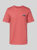 s.Oliver RED LABEL Regular fit T-shirt van puur katoen met Ford®-applicatie Kersenrood