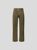 WOOD WOOD Mid Rise Jeans im Straight Fit Khaki