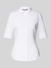 Christian Berg Woman Selection Hemdbluse mit verdeckter Knopfleiste Weiss