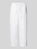 Soyaconcept Spodnie materiałowe o skróconym kroju model ‘AKILA’ Biały