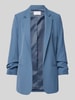 Jake*s Collection Blazer mit Leistentaschen Rauchblau