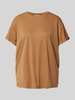 mbyM T-Shirt mit Rundhalsausschnitt Modell 'Amana' Koralle