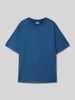 s.Oliver RED LABEL Regular Fit T-Shirt aus reiner Baumwolle Rauchblau