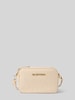 VALENTINO BAGS Handtasche mit Label-Applikation Modell 'PANSY' Ecru