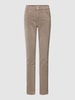 Angels Skinny Fit Jeans im 5-Pocket-Design Taupe