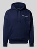 Polo Ralph Lauren Hoodie met labelstitching Marineblauw