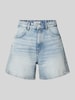 Marc O'Polo Denim Relaxed fit jeansbermuda met steekzakken Jeansblauw