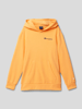 CHAMPION Hoodie met labeldetail Oranje