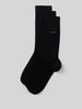 JOOP! COLLECTION Socken aus Baumwoll-Mix im 3er-Pack Black