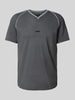 BOSS Green Regular Fit T-Shirt aus reiner Baumwoll Modell 'TEE RETRO TL' Dunkelgrau