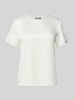 Christian Berg Woman Selection Regular Fit Blusenshirt mit Rundhalsausschnitt Ecru