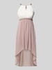 Jake*s Cocktail Cocktailkleid mit Ziersteinbesatz Mauve