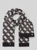 GUESS Beanie en sjaal als set met viscose-aandeel Zwart