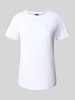 JOOP! T-Shirt mit Label-Stitching und Rundhalsausschnitt Weiss