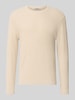 ONLY & SONS Regular fit pullover van pure katoen model 'TONY' Beige