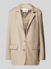 VILLA SOPHIE Blazer met klepzakken, model 'TOSCA' Taupe