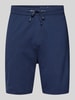 Christian Berg Men Sweatshorts aus reiner Baumwolle Marine