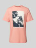 Tom Tailor T-shirt met motiefprint Koraal