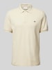 Gant Koszulka polo o kroju regular fit z wyhaftowanym logo model ‘SHIELD’ Piaskowy