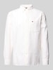 Tommy Hilfiger Regular fit vrijetijdsoverhemd van puur katoen Offwhite