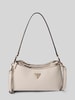 GUESS Shoulder Bag in Leder-Optik Modell 'NOELLE' Taupe