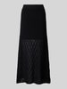Selected Femme Maxirock mit elastischem Bund Modell 'NIVA' Black