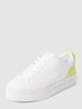 Guess Sneakers met labeldetails, model 'GIAAS' Wit