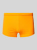 HOM Badehose in unifarbenem Design Modell 'SEA LIFE' Orange