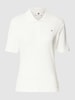 Tommy Hilfiger Poloshirt met korte knoopsluiting Wit