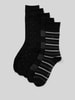 Tommy Hilfiger Socken mit Label-Stitching im 5er-Pack Black