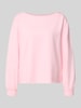 Smith and Soul Relaxed Fit Pullover aus Baumwoll-Mix Hellrosa