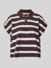 Marc O'Polo DENIM Regular Fit Poloshirt aus reiner Baumwolle Dunkelbraun