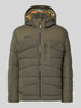 camel active Jacke mit Kapuze Dunkelbraun