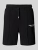 Jack & Jones Sweatshorts mit Label-Detail Modell 'KANE' Black