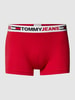 Tommy Hilfiger Trunks mit Label-Schriftzug Rot