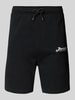 Jack & Jones Slim fit sweatpants met labelprint, model 'GORDON' Zwart