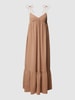 REVIEW Maxikleid aus Baumwolle Schlamm