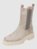 ALPE Chelsea Boots aus Veloursleder Mittelgrau