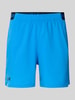 Under Armour Relaxed Fit Shorts mit Logo-Print Modell 'Vanish' Rauchblau