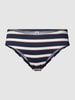 Esprit Bikini met streepmotief, model 'BRELA' Marineblauw