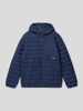 Raizzed Steppjacke mit Label-Patch Modell 'TELDON' Marineblau