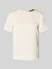 Weekend Max Mara T-shirt met ronde hals, model 'GILBERT' Offwhite