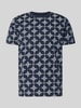 s.Oliver RED LABEL regular fit T-shirt van puur katoen Marineblauw