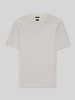 BOSS Regular Fit T-Shirt aus reiner Baumwolle Modell 'THOMPSON 432' Offwhite