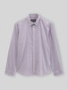 Marc O'Polo Regular Fit Freizeithemd aus Baumwolle mit Cordstruktur Lila