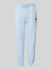 Under Armour Regular Fit Sweatpants mit Logo-Print Hellblau